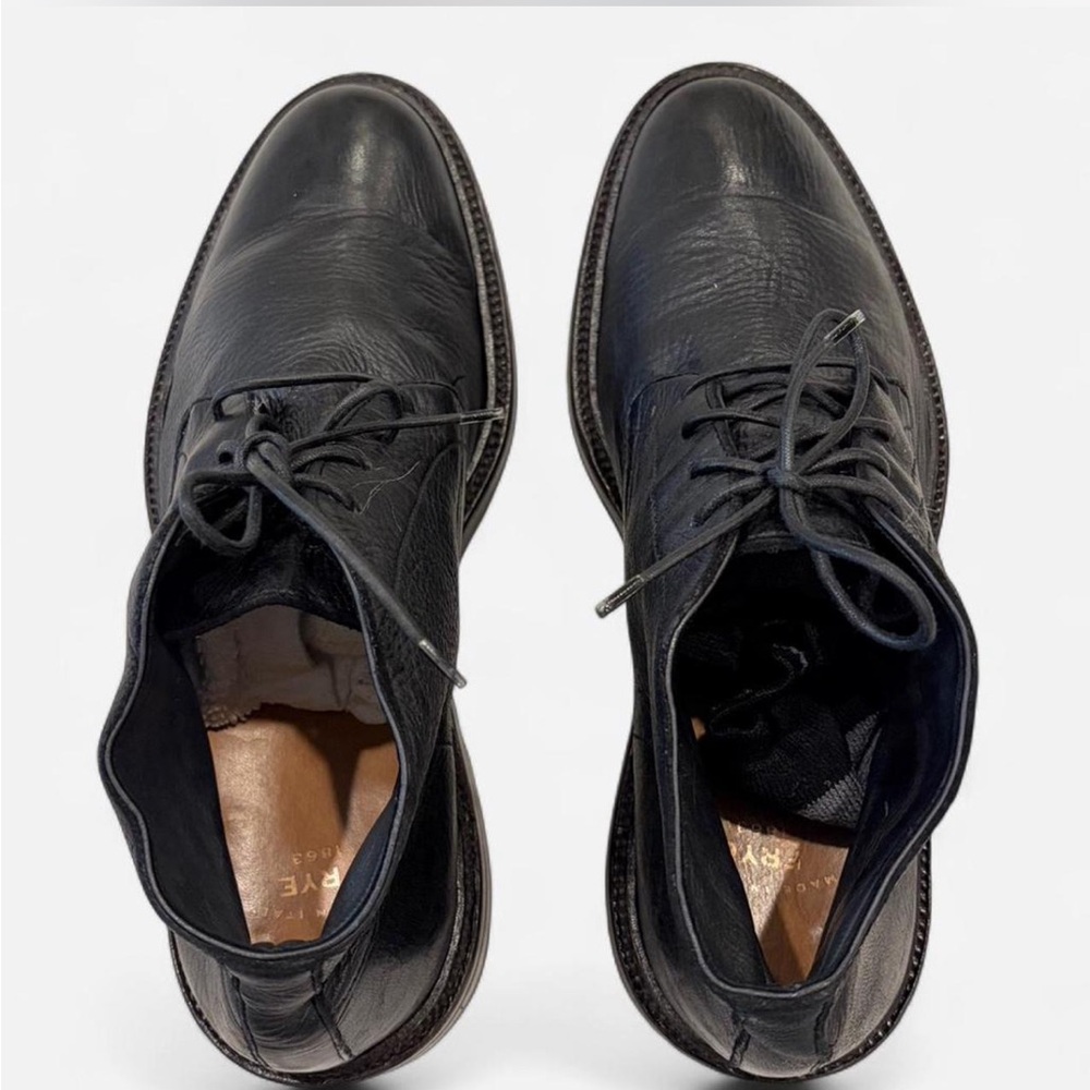 Black Frye Leather Men's Boots - Picture 3 of 7